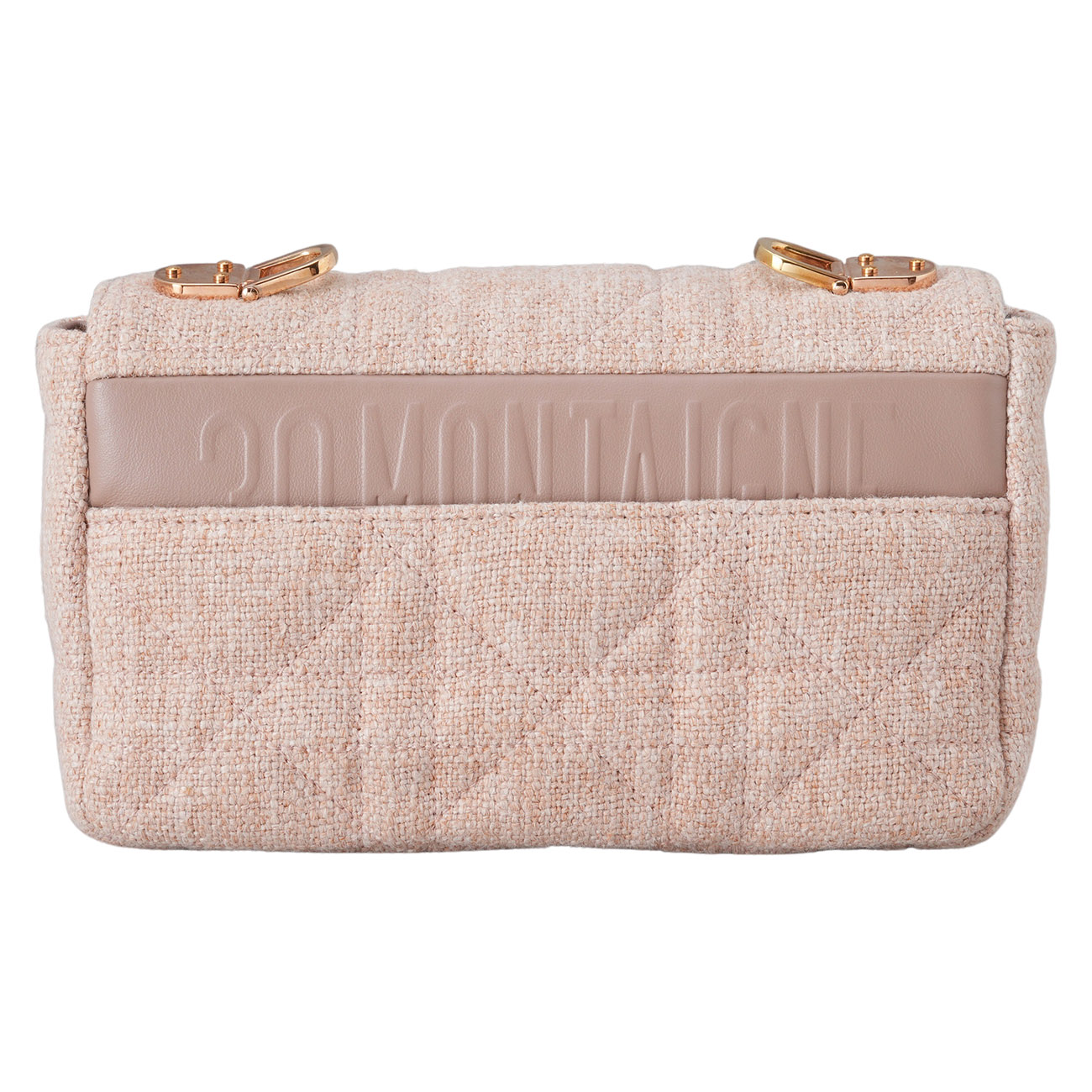 CHRISTIAN DIOR(USED)디올 트위드 카로 백 미듐